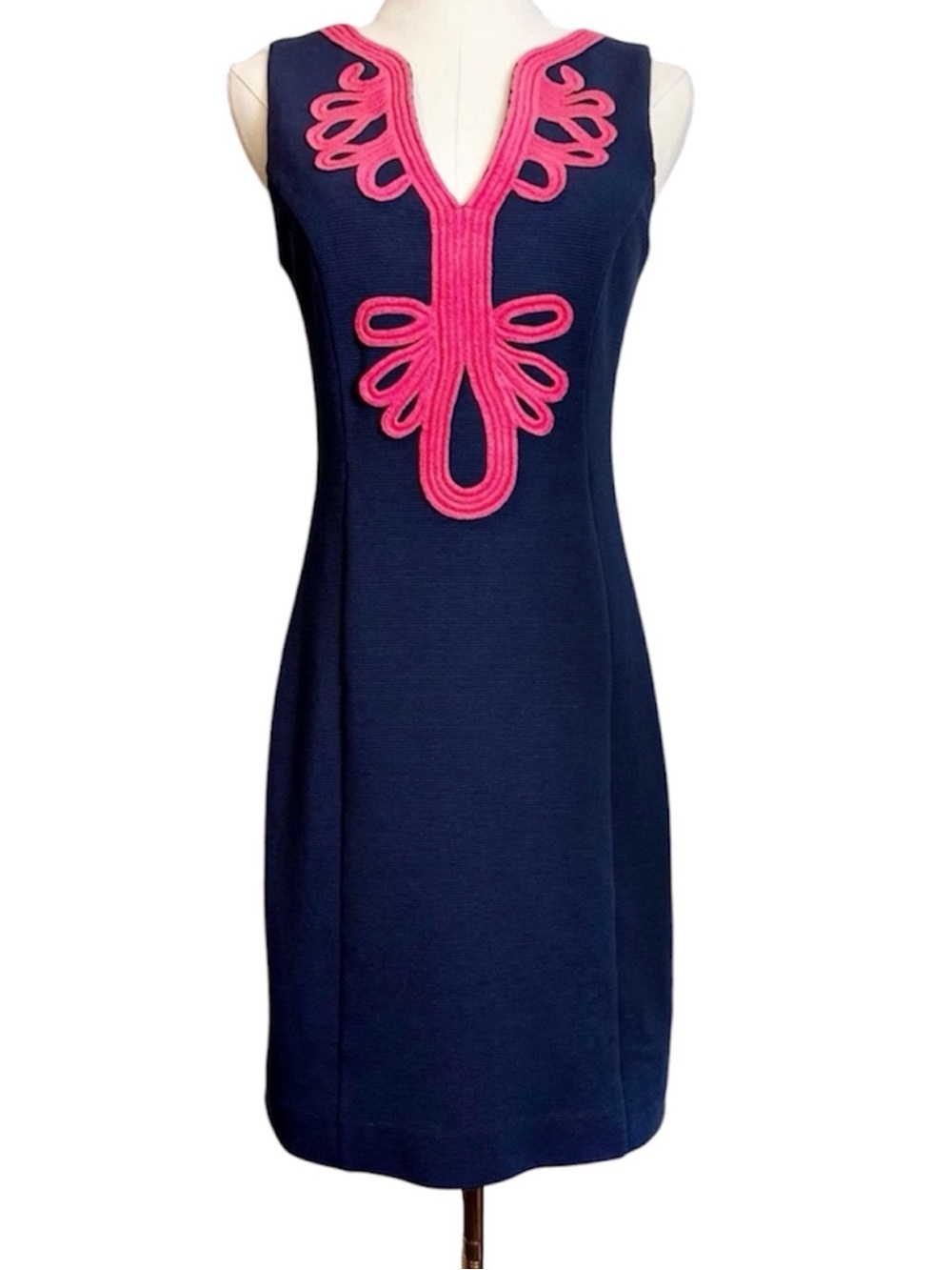 Lilly Pulitzer True Navy Janice Shift Dress